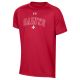 UA Boys SS Tech Tee Red 23-24