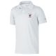 UA Youth Tech Mesh Polo White