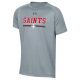 UA Boy's SS Tech Tee 2.0 Gray