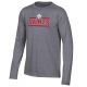 UA Boys LS Tech Tee - Carbon