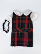 Doll Uniform Plaid Jumper