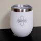 White Stainless Tumbler