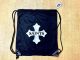 Saints Black Cinch Sack