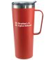 28 oz Pwder Coated Tumbler Red