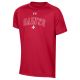 UA Boys SS Tech Tee Red 23-24