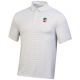 UA Trail Stripe Polo - White